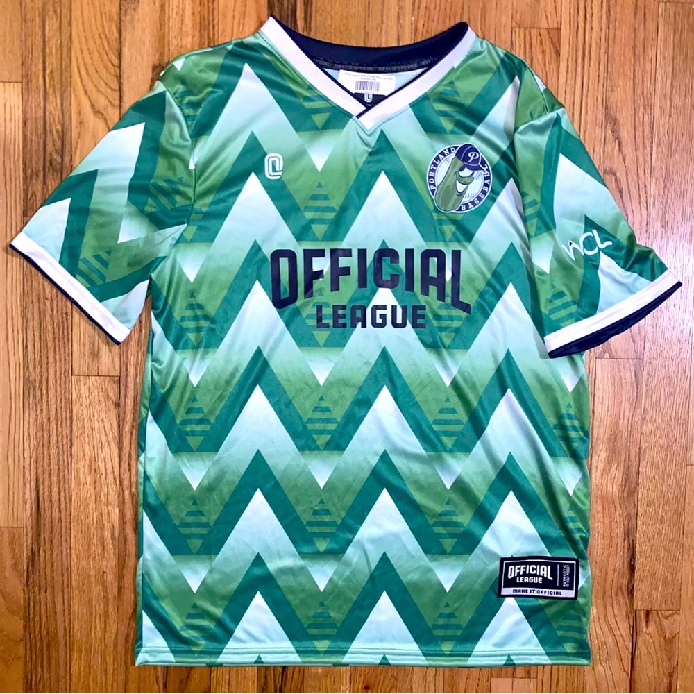 Portland Pickles Soccer 2024 Jersey Men XL Green #24 NWT